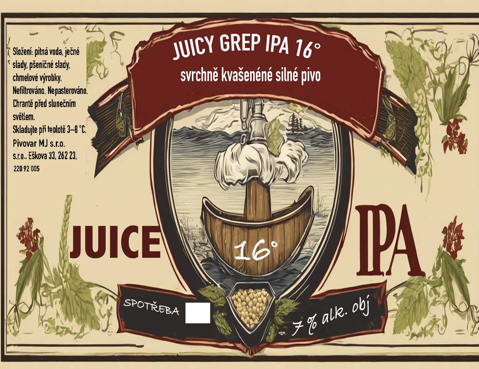 JUICE IPA ANANAS 16 Keg