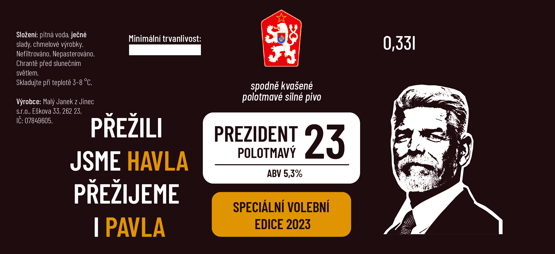 Etiketa Prezident 23